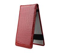 Golf Pocket Scorebook PU Leather Golf Log Book with 2 Scorecards Portable Scorecard Holder, Golf Notebook for Men Women And Golfers