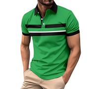 Golf Polo Shirts for Men, Tops Mens UK, Men's Shirts, Sport Clothes Men Grey Shirt 5XL Burgundy Tees (Green, XXL)