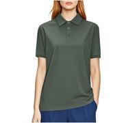 Golf Polo Shirts for Women/Men UK Summer Tops & T-Shirts Collared Button Down Shirt Basic Solid Moisture Wicking Tshirts Ladies Short Sleeve Tunic Gym Sports Workout Running Top 16 18 14 22 12