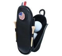 Golf Pouch Bag Portable Sports Equipment Accessory Case | Golf Ball Storage Bag for Men Women Beginner Outdoor Backyard Course Driving Range Practice USA