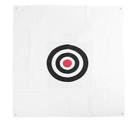 Golf Practice Hit Cloth, Golf Hitting Target Net with Crisp Sound Feedback, Durable Canvas Training Aid for Indoor Outdoor Use, 59x59 Inches with Corner Grommets for Easy (Dot type)