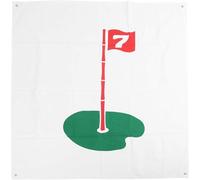 Golf Practice Hit Cloth with Crisp Sound Feedback, Durable Canvas Golf Hitting Target Net for Indoor Outdoor Training, Includes Corner Grommets for Easy Setup Attractive and professional