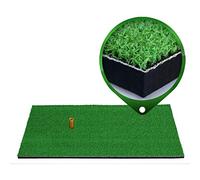 Golf Practice Mat,Driving Range Golf Practice Mat - Premium Artificial Turf - Practice Fairway Hitting Mat,for Home Office (Size : 100×100cm)