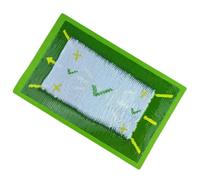 Golf Practice Mat - Golfer Trainer, Swing Path Aid with Instant Feedback, Detection, Divot Analysis, Portable Carpet Accessory for Indoor Outdoor Backyard Home Adult Child Professional