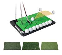Golf Practice Mat | Training Turf Pad | Golf Swing Mat with Rubber Backing,for Swing Path Feedback Home Indoor Outdoor Backyard Women Men