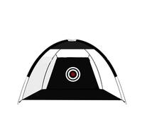 Golf Practice Net 2M Golf Practice Net Hitting Cage Indoor Outdoor Garden Grassland Tent with Target Carry Bag for Backyard Driving(Black)