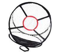 Golf Practice Net for Beginners, Tear Resistant Easy Setup | Fiber Nylon Build, Black Finish, Home Backyard Training, Portable Family Play