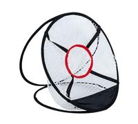 Golf Practice Net Golf Chipping Portable Golfs Swing Trainer Popup Indoor Outdoor Chipping Pitching Cage Mat Swing Trainer