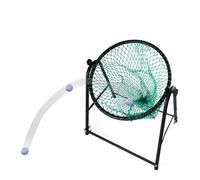 Golf Practice Net, Golf Hitting Chipping Aids with Steel Frame and 4 Foot Pad, Innovative Design and Adjustable Steel Ring Joint Angle, No Tools Required and Easy To Install, for Backyard Practice