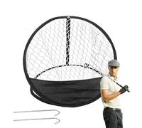 Golf Practice Net - High Chipping Target Training Cage Durable Swing Hitting System Portable Trainer | Indoor Outdoor Accuracy Drill Setup Backyard Skill Improvement