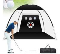Golf Practice Net, Indoor Chipping Net, Pop Up Golf Chipping Net with Carry Bag, Space Saving and Easy To Installation, Improve Short Game for Indoor, Outdoor Training