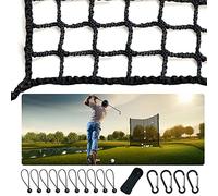Golf Practice Net with Rope Rings - Heavy Duty Golf Ball Hitting Net