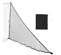 Golf Practice Shank Net | 7x7ft Golf Hitting Side Net Attachment - Sports Barrier Netting for Swing Training Pitch Driving Range Club Athlete Golfer Player Teen Indoor Outdoor