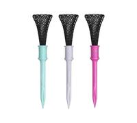 Golf Practice Tee - 3 Piece Mesh Design Base with Friction Reduction - High Elasticity Golf Practice Tees | For Golfers Men And Women Indoor Home
