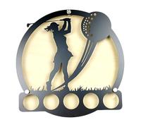 Golf Presentation - Wall Mounted Golf Storage Holder | Durable Wall View for Golfer Lovers, Perfect for Showing Collections in the Home or Decorations