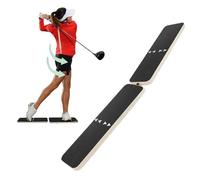 Golf Pressure Plate,Golf Training Aid for Indoor Practice - Swing Speed Trainer Strength Hitting Equipment for Sports Outdoors Improves Stability Beginners Prevent Reversal