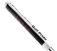 GOLF PRIDE 2026 ZERO TAPER PUTTER GRIP - BLACK / WHITE / RED