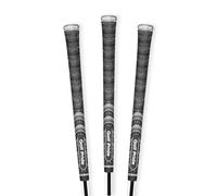 Golf Pride MCC Golf Club Grip, Black/Grey, Standard, 3 Pack
