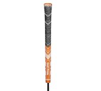 Golf Pride MCC Multi Compound Plus 4 Teams Midsize Golf Grip (Dark Orange / White)