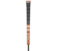 GOLF PRIDE MULTI COMPOUND TEAMS GOLF GRIP - STANDARD - Dark Orange / White