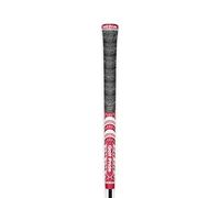 GOLF PRIDE MULTI COMPOUND TEAMS GOLF GRIP - MIDSIZE - Dark Red / White