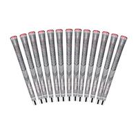 Golf Pride MCC Plus4 ALIGN Golf Club Grip - All-Weather Hybrid Grip with Raised Ridge Technology & Larger Lower Hand - Brushed Cotton Cord & Pebbled Texture - Standard - 13 Pack