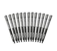 Golf Pride MCC Plus4 Align Max Golf Club Grip - Raised Ridge Technology in All-Weather Hybrid Grip - Brushed Cotton Cord & Pebbled Texture - Jumbo, Standard & Midsize - For Men & Women