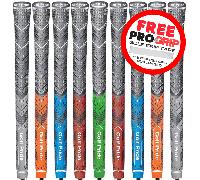 GOLF PRIDE MULTI COMPOUND PLUS4 GOLF GRIP - MIDSIZE - Blue , Midsize