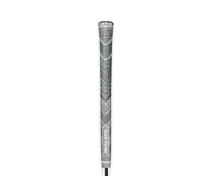 Golf Pride Unisex's Multi Compound Cord Golf Club, Charcoal/Grey, Undersize | All-Weather Hybrid Grip with Larger Lower Hand, Brushed Cotton Cord and Pebbled Texture, Rubber Construction