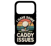 Golf Pun Retro Vintage I Have Some Caddy Issues Case for iPhone 17 Pro