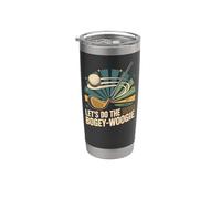 Golf Pun Retro Vintage Let's Do The Bogey-Woogie Stainless Steel Insulated Tumbler