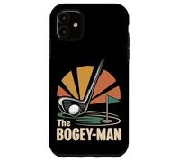Golf Pun Retro Vintage The Bogey-Man Case for iPhone 11