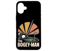 Golf Pun Retro Vintage The Bogey-Man Case for iPhone 16 Plus