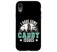 Golf Pun Vintage I Have Some Caddy Issues Case for iPhone XR