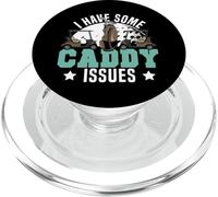 Golf Pun Vintage I Have Some Caddy Issues PopSockets PopGrip for MagSafe