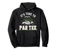 Golf Pun Vintage It's Time To Par Tee Pullover Hoodie