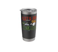 Golf Pun Vintage Retro Let's Do The Bogey-Woogie Stainless Steel Insulated Tumbler