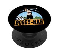 Golf Pun Vintage The Bogey-Man PopSockets Adhesive PopGrip