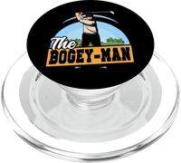 Golf Pun Vintage The Bogey-Man PopSockets PopGrip for MagSafe