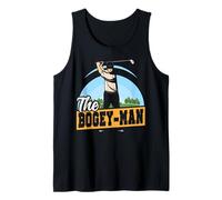 Golf Pun Vintage The Bogey-Man Tank Top