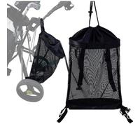 Golf Push Cart Storage Bag, Mesh Organizer Bag for PowaKaddy TwinLine 5