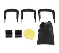 Golf Putt Alignment Goal Gate 3 Size Aluminum Alloy Golf Putting Training Aid for Stroke Practice Indoor Outdoor Use 50mm 55mm 60mm Width with Storage Bag