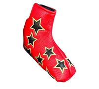 Golf Putter Cover - L Type Star Design Sleeve - Waterproof PU Leather Star Design Magnetic Closure Golf Club Cover - for Driving Range Training Ground Indoor Sports Practice Adult Teen Beginner