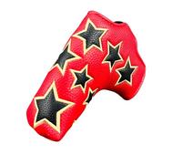 Golf Putter Cover,L Type Star Design Sleeve | Waterproof Star Design Magnetic Closure Golf Club Headcovers | for Outdoor Indoor Sports Practice Driving Range Training Ground