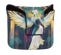 Golf Putter Cover Mallet Magnetic Angel Tarot