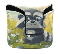 Golf Putter Cover Mallet Magnetic Snap Robust Raccoon Cute