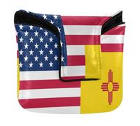 Golf Putter Covers Magnetic Closure Golf Putter Headcover for Most Brand Waterproof PU Leather Flag of The United States New Mexico