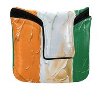 Golf Putter Covers Magnetic Closure Ivory coasts Flag