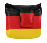Golf Putter Covers Magnetic Putter Headcovers for Most Brand Waterproof PU Leather Germany National Flag