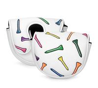 Golf Putter Covers OZ1 Mallet Putter Headcover Leather Golf Club Covers with Magnetic for OZ1,MEZZ1,MEZZ1 MAX Putter Center Shafted Mallet Putters